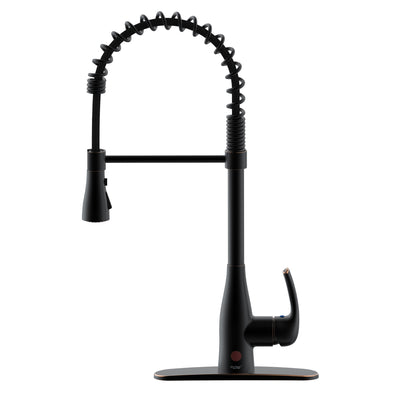 Flow Motion Activated Spring Neck Kitchen Faucet